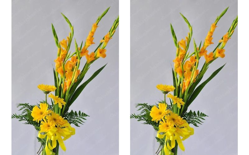 Lưu ngay cách cắm hoa lay ơn và cúc chơi Tết 2024 cực đẹp - 8