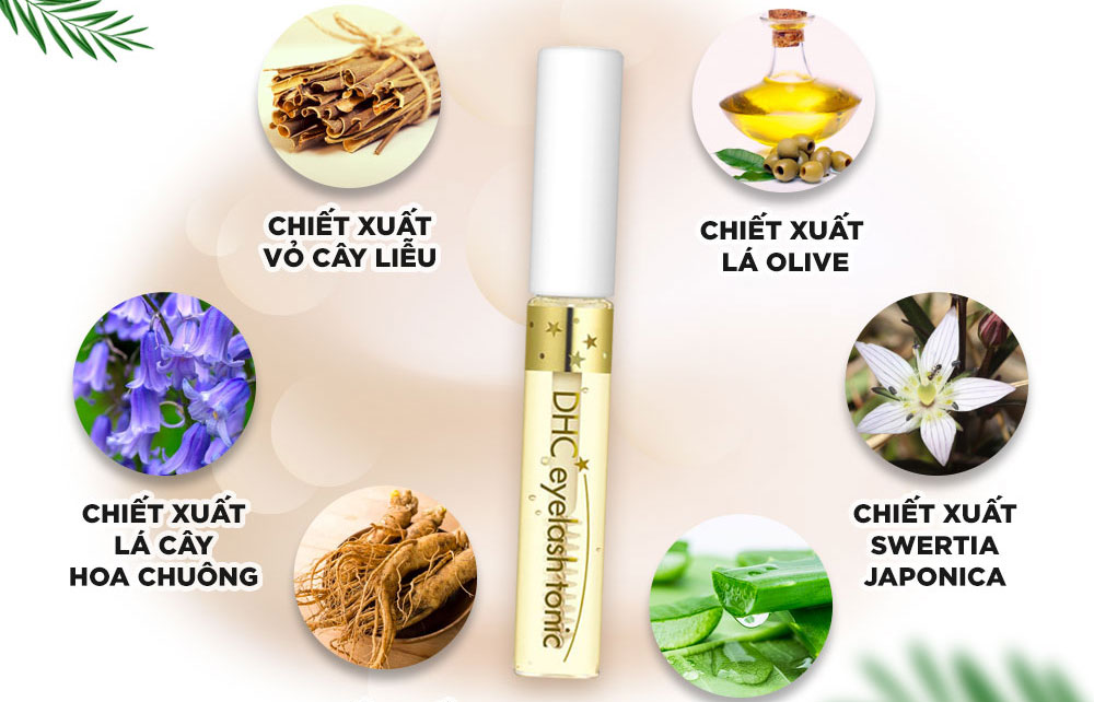 Thành phần chính của sản phẩm dưỡng dài mi DHC