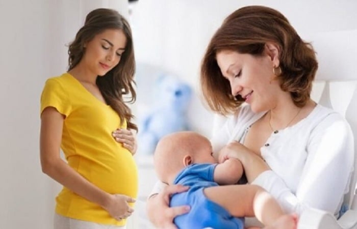 Phụ nữ đang mang thai và cho con bú không nên sử dụng mầm đậu nành