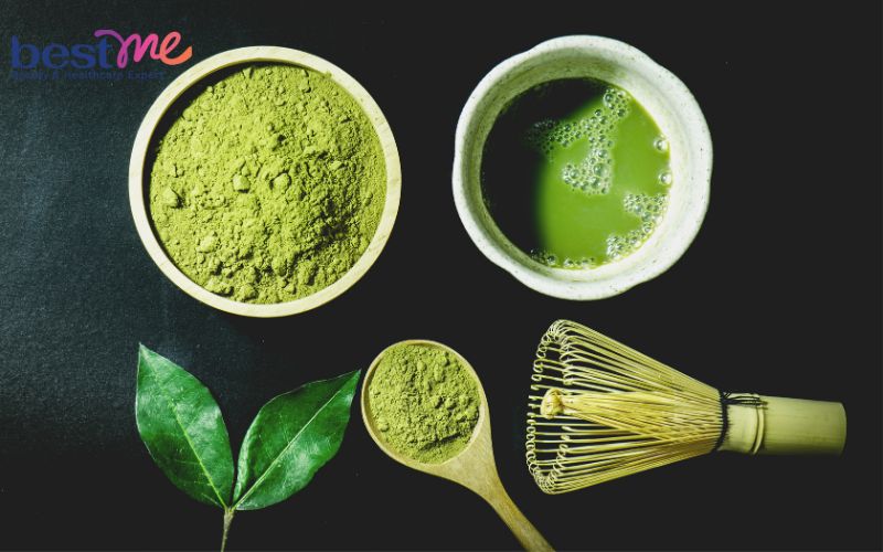 Mặt nạ bột trà xanh nguyên chất