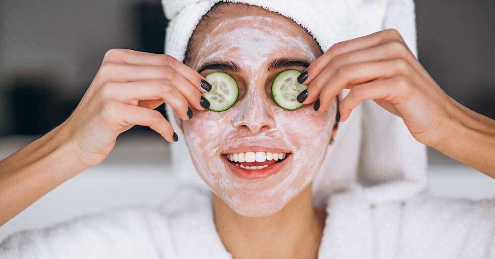 Mặt nạ cấp ẩm phục hồi da dưa leo + lòng trắng trứng