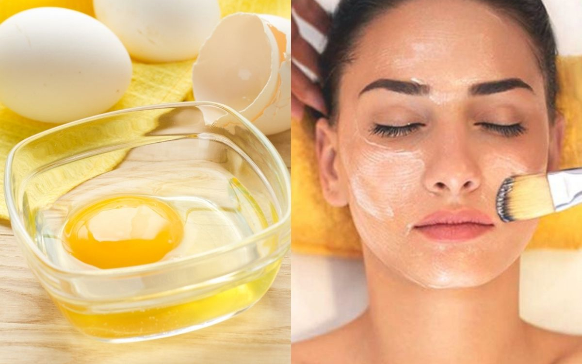 Mặt nạ dưỡng ẩm mật ong + lòng trắng trứng