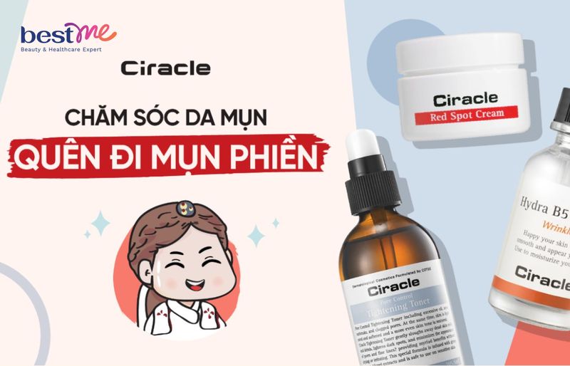 Ciracle vốn nổi tiếng bởi dòng sản phẩm trị mụn