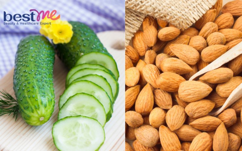  Mặt nạ dưỡng da dưa leo - hạnh nhân được làm từ nguyên liệu dễ tìm thấy và rất tốt cho da