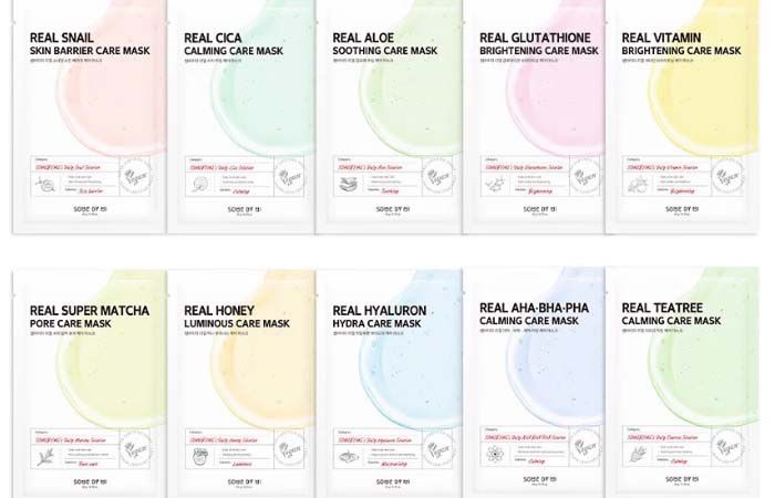 Mặt nạ Some By Mi Real Care Mask hỗ trợ chăm sóc toàn diện cho da