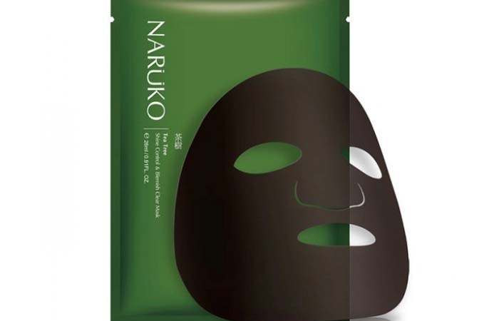 Naruko Tea Tree Shine Control and Blemish Clear Mask
