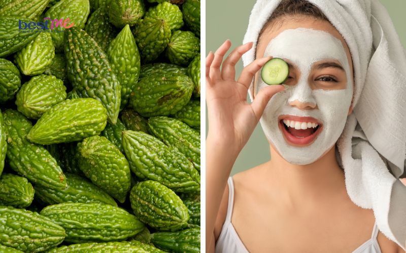 Mướp đắng và dưa leo