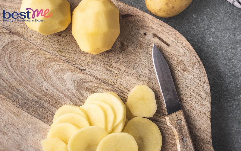 Mặt nạ từ khoai tây sống