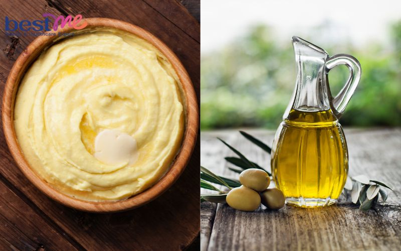 Làm đẹp với khoai tây và dầu Oliu 