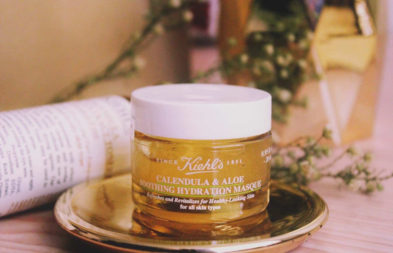 Mặt nạ dịu da sau nặn mụn Kiehl's Calendula Petal-Infused Calming Mask