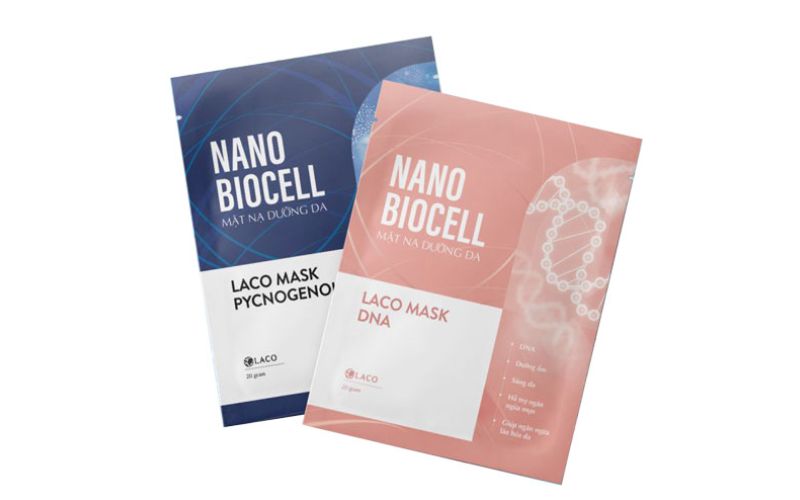 Hai loại mặt nạ trắng da nano của Nano Biocell