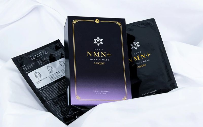 Mặt nạ trắng da nano Nichiei Bussan Nano NMN+ 3D Face Mask