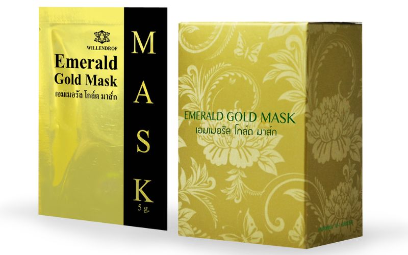 Emerald Gold Mask cho da trắng hồng, đều màu