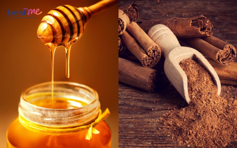 Mặt nạ trị mụn ẩn bằng bột quế và mật ong