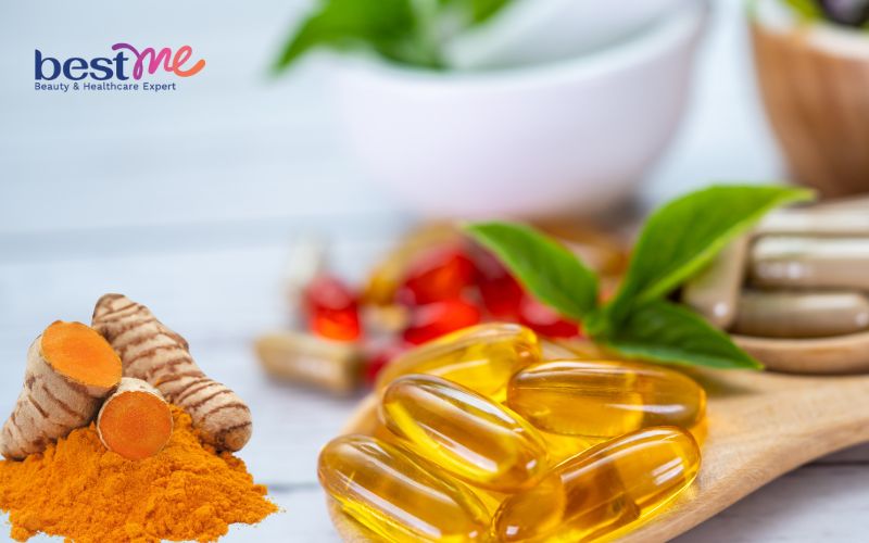 Mặt nạ vitamin E và nghệ đơn giản