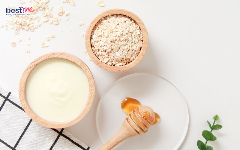 Chọn loại yến mạch nguyên chất để làm mặt nạ