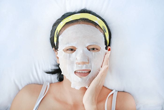 mặt nạ giấy là giải pháp dưỡng ẩm tức thì hiệu quả 