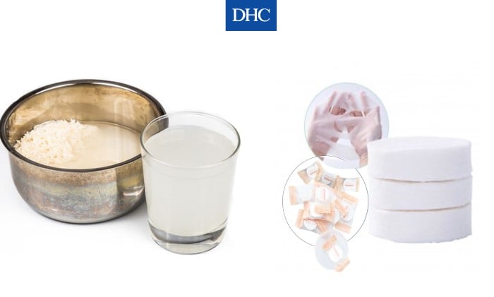 Mặt nạ giấy nước vo gạo giúp cải thiện làn da trắng sáng hơn