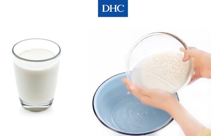 Mặt nạ nước vo gạo và sữa tươi nâng cao sức khỏe làn da