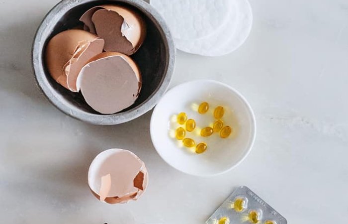 Mặt nạ vitamin E và trứng gà làm chậm quá trình lão hóa