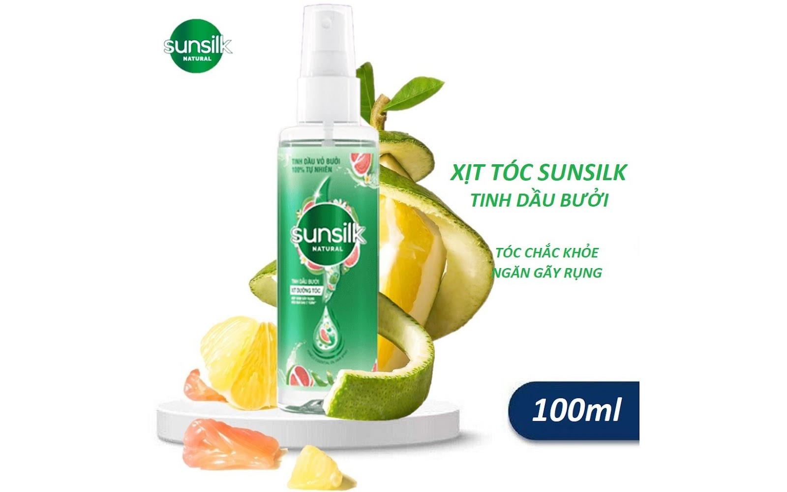 [MỚI] Xịt dưỡng tóc tinh dầu bưởi Sunsilk Natural giảm gãy rụng - 2