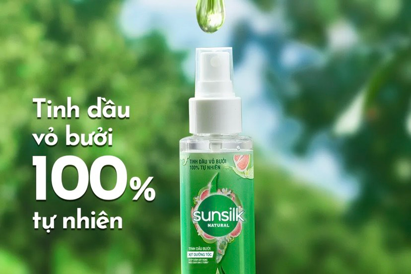 [MỚI] Xịt dưỡng tóc tinh dầu bưởi Sunsilk Natural giảm gãy rụng - 3