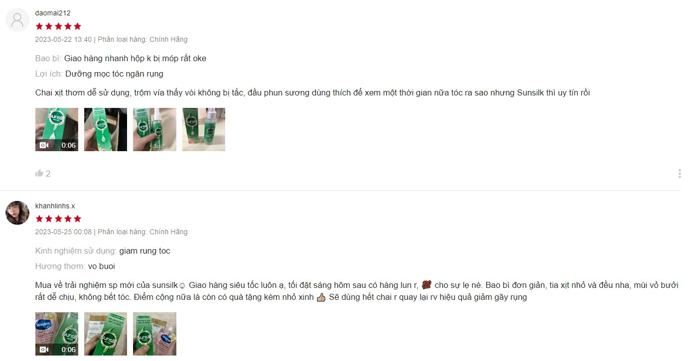 [MỚI] Xịt dưỡng tóc tinh dầu bưởi Sunsilk Natural giảm gãy rụng - 6