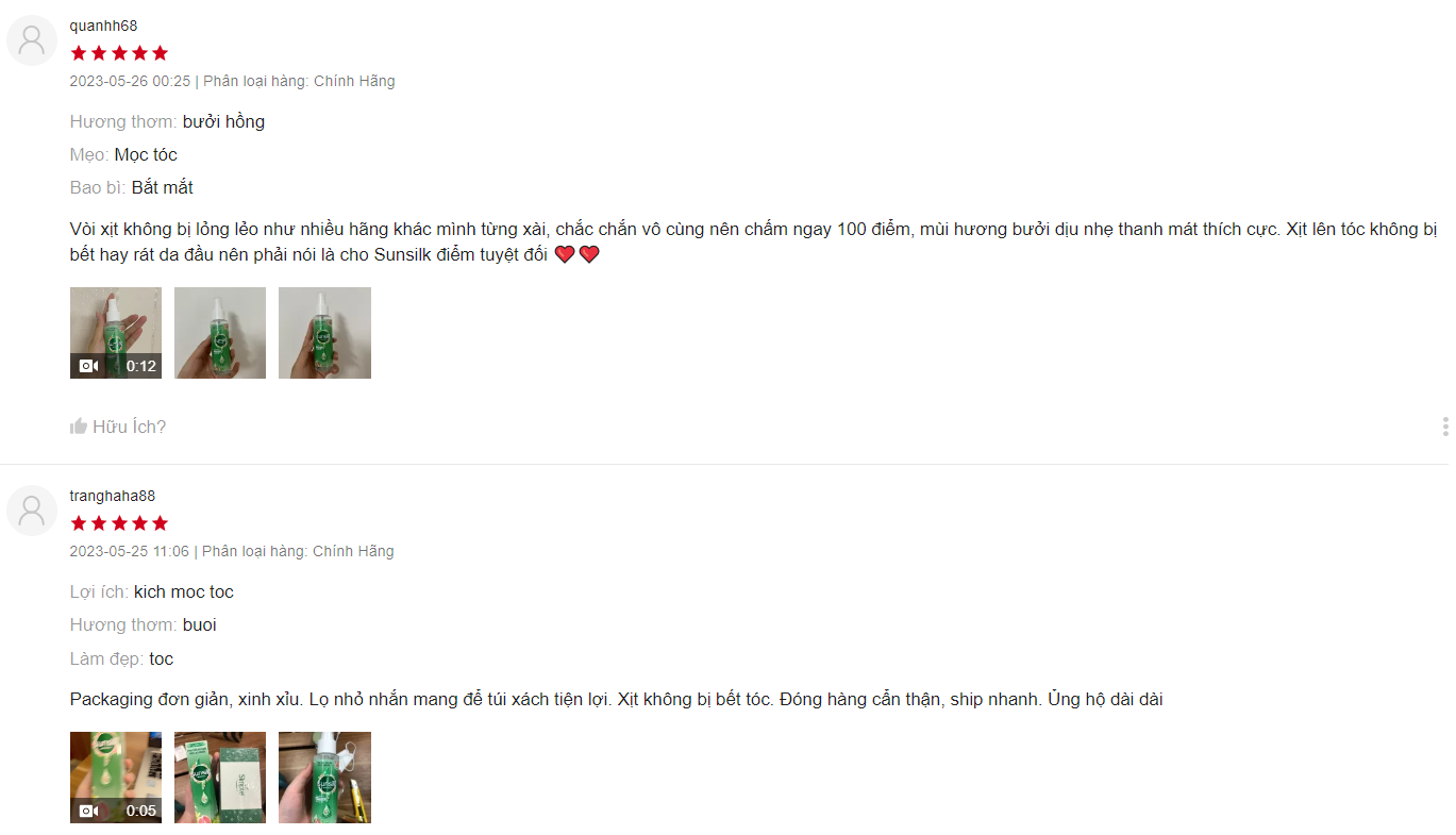 [MỚI] Xịt dưỡng tóc tinh dầu bưởi Sunsilk Natural giảm gãy rụng - 7