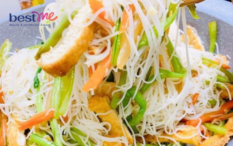mon-bun-gao-xao-chay---goi-y-bien-tau-sang-tao-cho-nhung-ngay-an-chay-7 Món bún gạo xào chay - Gợi ý biến tấu sáng tạo cho những ngày ăn chay - 7