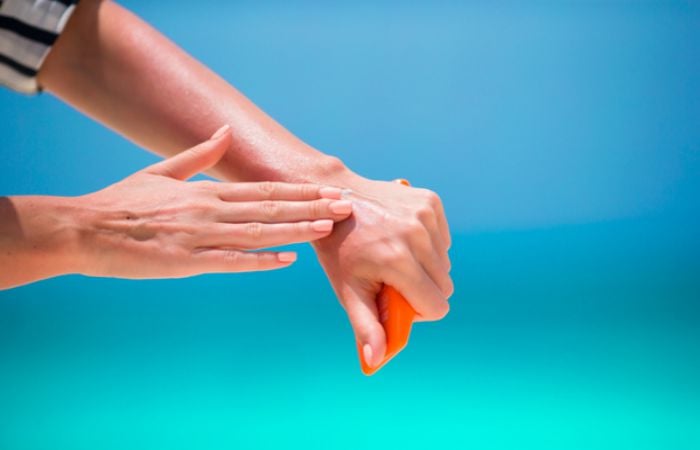 Chú ý kết cấu của kem chống nắng
