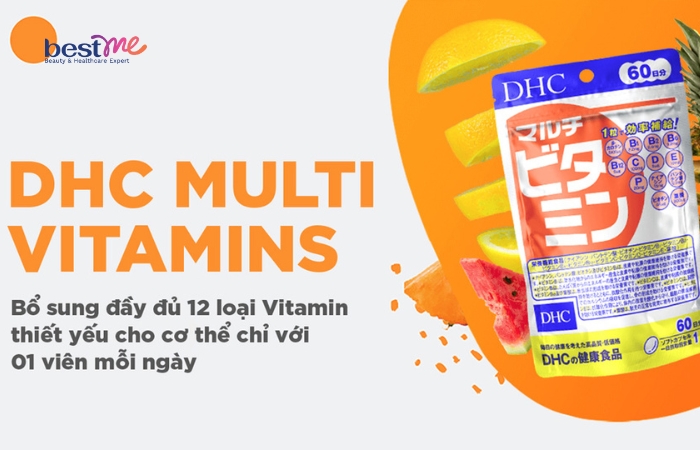 Viên uống DHC Multi Vitamins bổ sung vitamin tổng hợp