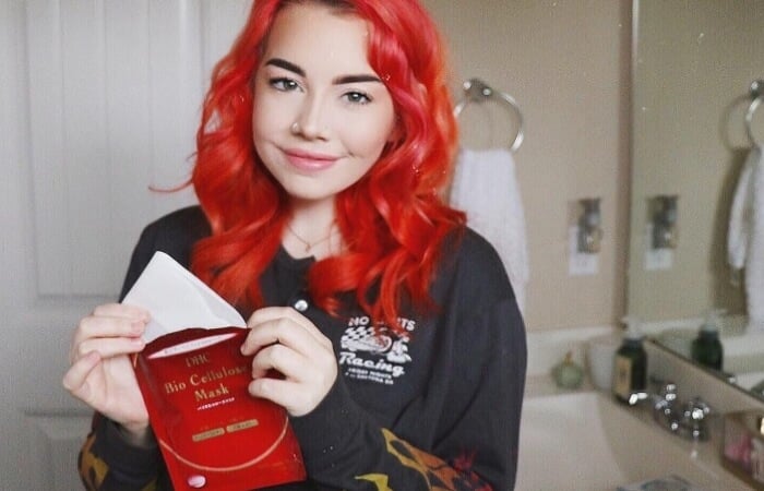 Một tuần bạn có thể dùng 2-3 miếng mặt nạ giấy dưỡng da