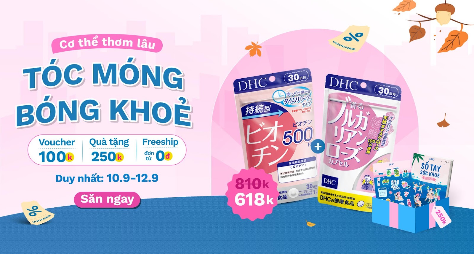 Mua TPCN tăng cường sức khỏe đón mùa thu, giảm ngay 30% - 1