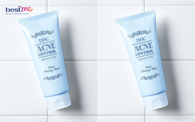 Sữa rửa mặt trị mụn DHC Acne Control Fresh Foaming Wash