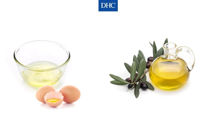 Hỗn hợp trứng gà và dầu oliu có khả năng dưỡng da chống lão hóa hiệu quả