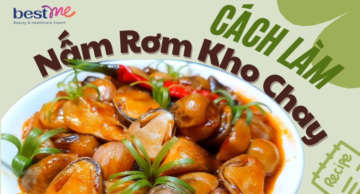 Cách làm nấm rơm kho chay ngon đơn giản tại nhà