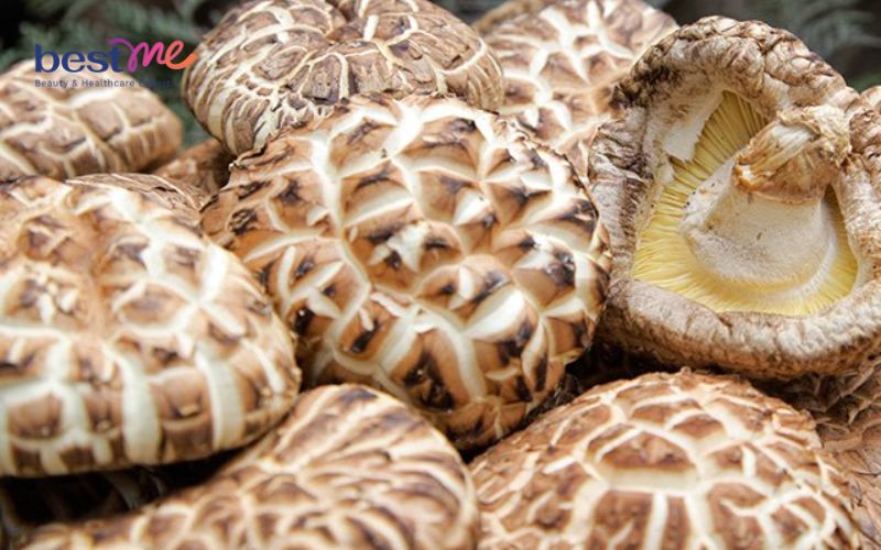 Nấm shiitake khô có nguồn gốc từ Nhật Bản