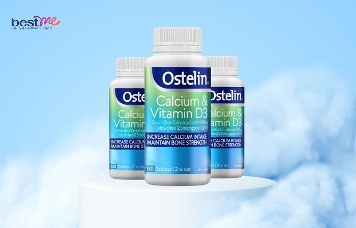 Thực phẩm bổ sung canxi Ostelin Vitamin D3 & Calcium