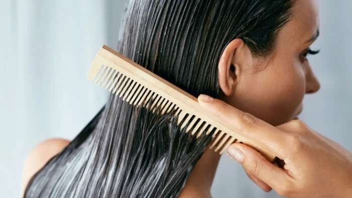 6 bước để biến tóc khô xơ như rơm thành óng mượt bồng bềnh đón năm mới Tân  Sửu