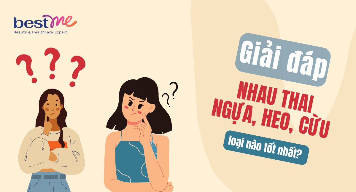 Giải đáp nhau thai ngựa, heo và cừu loại nào tốt nhất?