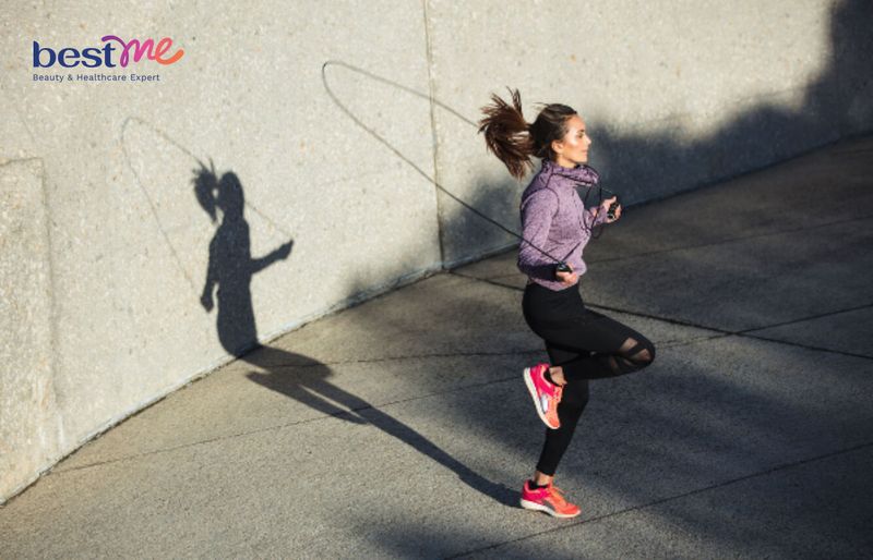 Nhảy dây bằng một chân