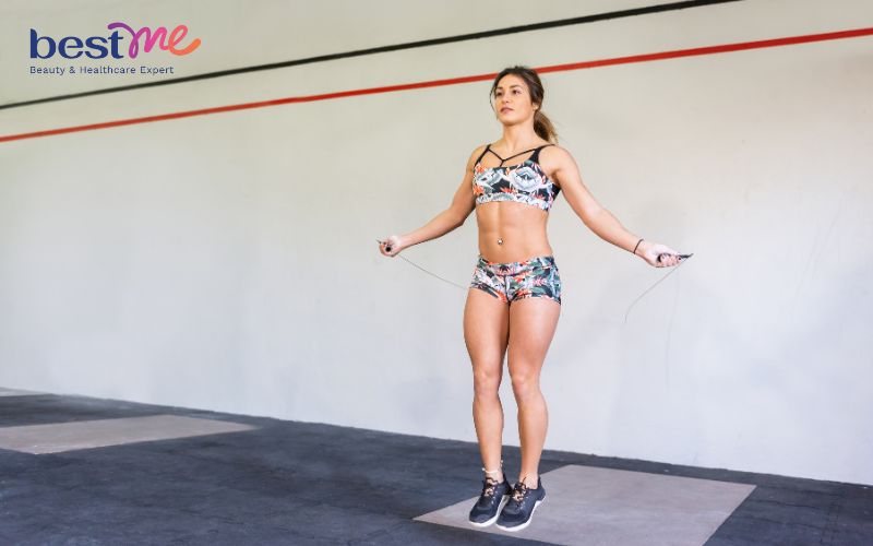 Nhảy dây tối thiểu 3-5 buổi/ tuần để đạt hiệu quả giảm cân tốt nhất