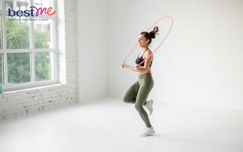 Bài tập nhảy dây 1 chân