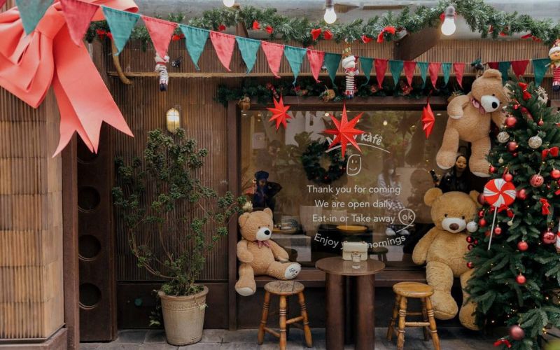 Những địa điểm check-in, quán cà phê trang trí Giáng sinh 2023 đẹp ở Hà Nội - 9