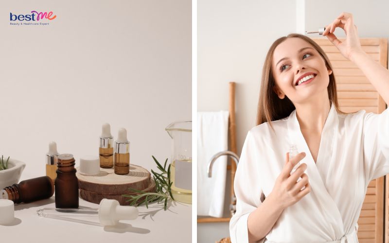 Dùng BHA và Niacinamide xen kẽ ngày