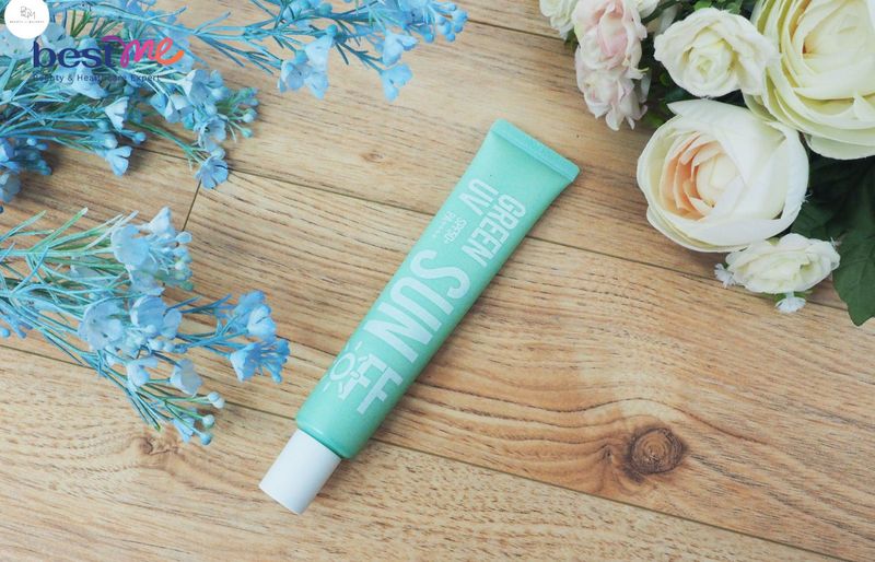 Kem chống nắng kiềm dầu tốt BOM Green UV Sun Off