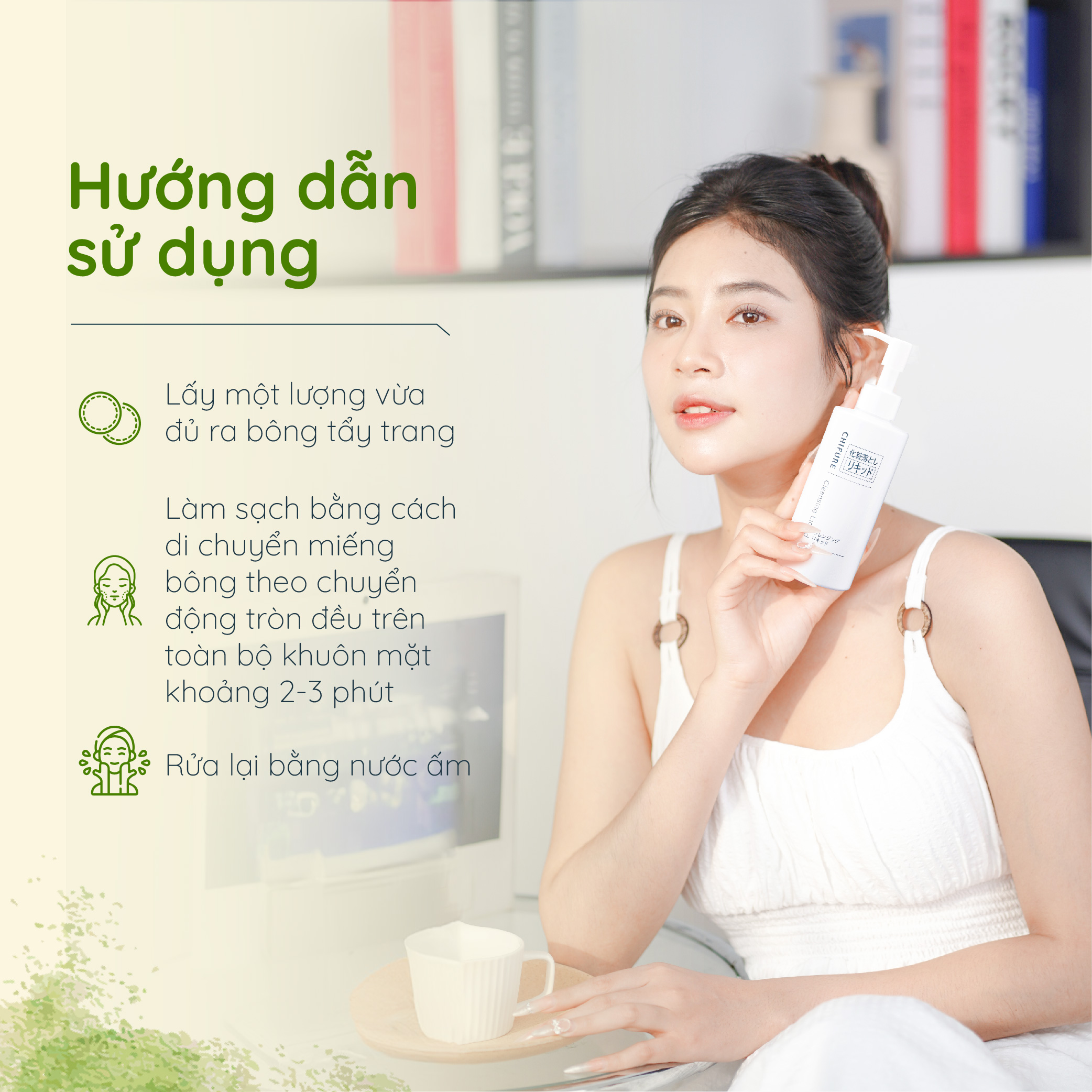 Nước tẩy trang Chifure Cleansing Liquid