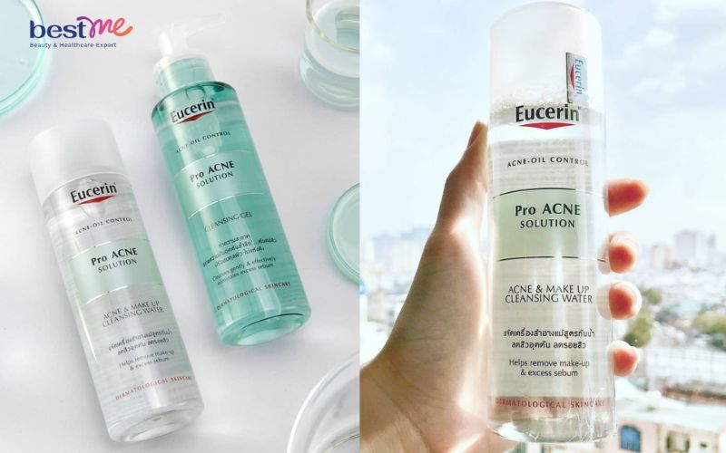 Nước tẩy trang Eucerin Pro ACNE Solution Acne & Make-up Cleansing Water