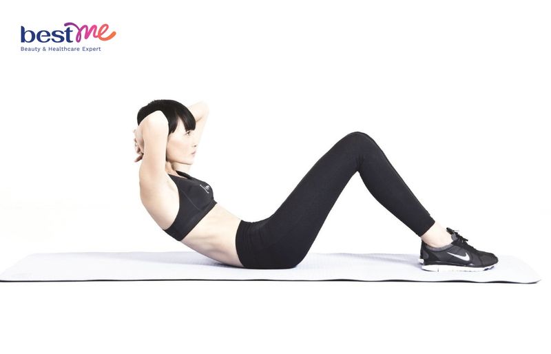 Gập bụng giảm mỡ hiệu quả