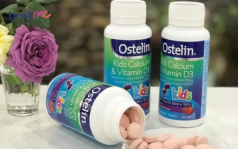 Ostelin Calcium & Vitamin D3 Kid dành cho các bé